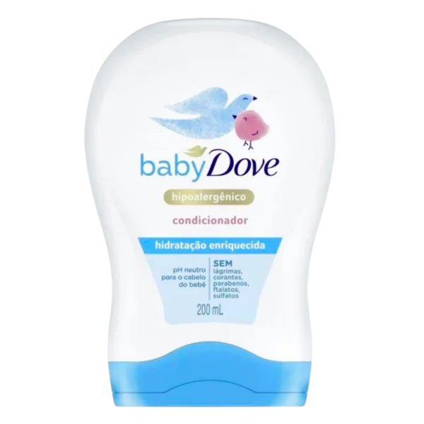 Condicionador Dove Baby Hidratação Enriquecida Cabelos Claros 200ml