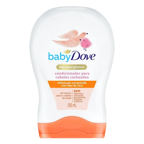 Condicionador Dove Baby Hidratação Enriquecida Cabelos Cacheados 200ml