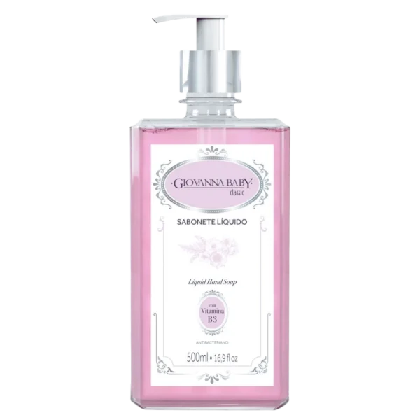 Sabonete Líquido Antibacteriano Giovanna Baby Classic 500ml