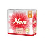 Papel Higiênico Neve Toque de Seda Folha Dupla LV 24 PG 21