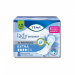 Absorvente Tena Lady Discreet Extra Pacote C/8 Unidades