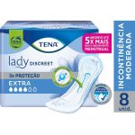 Absorvente Tena Lady Discreet Extra Pacote C/8 Unidades - Imagem 4
