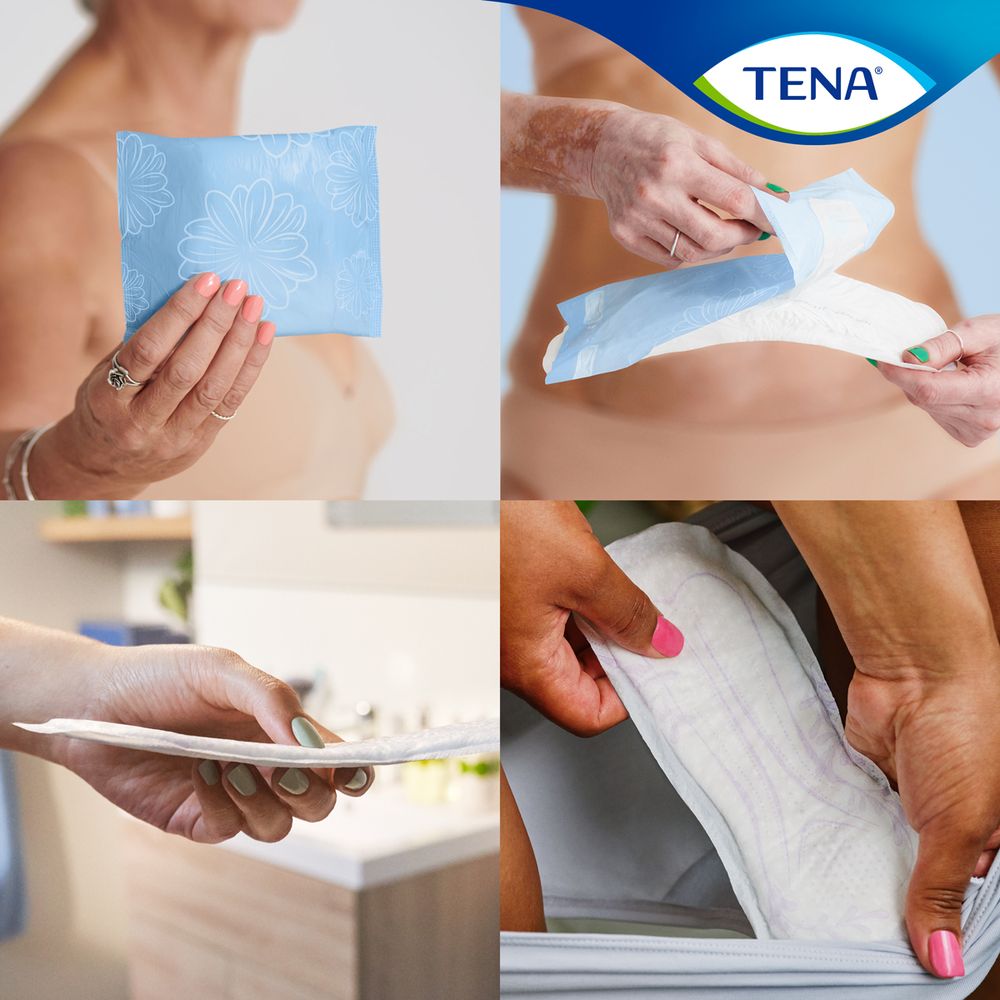 Absorvente Tena Lady Discreet Extra 8 Unidades - Loja das Fraldas -  Distribuidora de Fraldas Geriátricas e Infantis