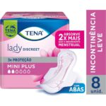 Absorvente Tena Lady Discreet Mini Plus C/8 Unidades - Imagem 2
