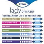 Absorvente Tena Lady Discreet Mini Plus C/8 Unidades - Imagem 7