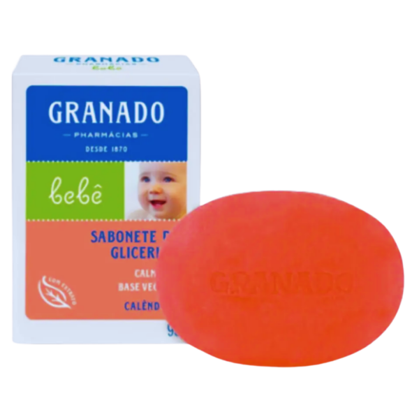 Sabonete em Barra Granado Bebê Calêndula 90gr