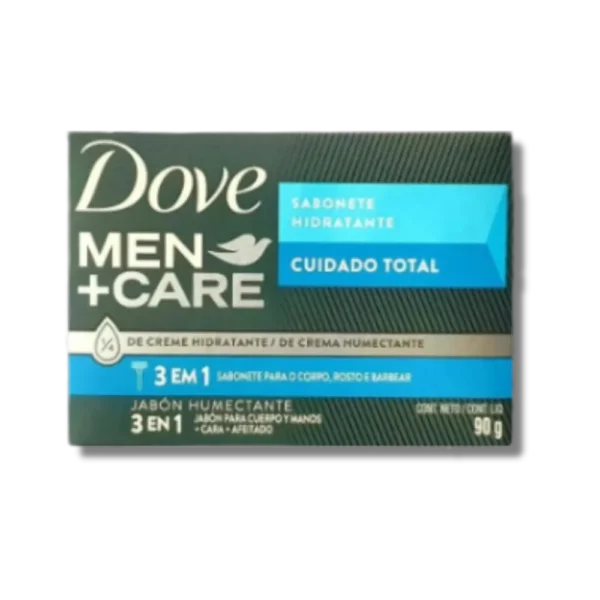 Sabonete em Barra Dove Men+Care 3 Em 1 Cuidado Total 90gr