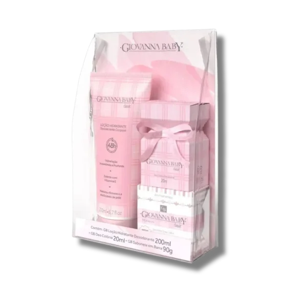 Kit Giovanna Baby Classic Colônia Hidratante e Sabonete