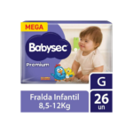 Fralda BabySec Premium Mega Galinha Pintadinha - Imagem 5