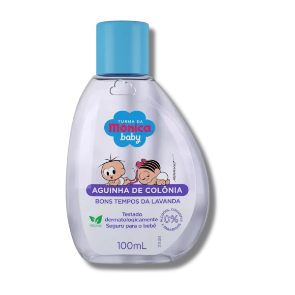 Aguinha De Colônia Turma Da Mônica Baby Bons Tempos Da Lavanda 100ml
