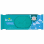 Toalha Umedecida Pampers Cuidado de Bebê C/48 Und