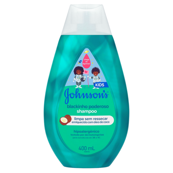 Shampoo Johnsons Baby Blackinho Poderoso 400ml