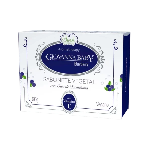 Sabonete Vegetal Giovanna Baby Blueberry 90g