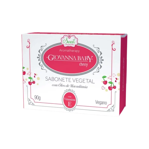 Sabonete Vegetal Giovanna Baby Cherry 90g