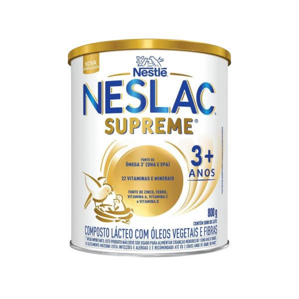 Composto Lácteo Nestlé Neslac Supreme - Lata de 800gr