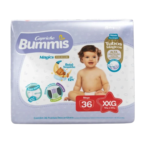 Fralda Bummis Magic Premium Mega