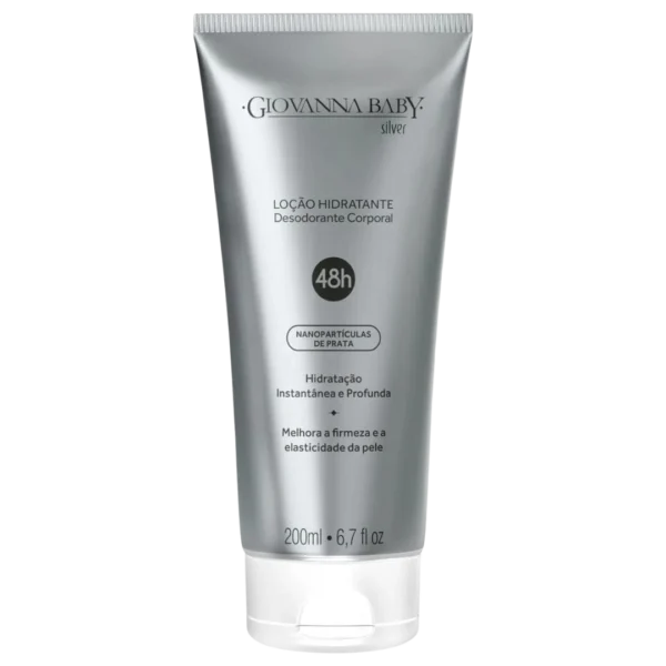 Hidratante Desodorante Corporal Giovanna Baby Silver 200ml