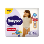 Fralda BabySec Premium Shortinho Mega