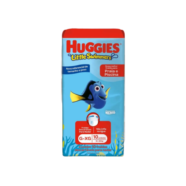 Fralda Huggies Little Swimmers Pacote C/10 Und