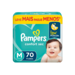 Pampers Confort Sec Leve Mais Pague Menos - Imagem 4