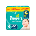 Pampers Confort Sec Leve Mais Pague Menos - Imagem 3
