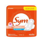 Absorvente Sym Total Protect Seca C/Abas 30 Und
