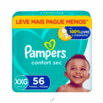 Pampers Confort Sec Leve Mais Pague Menos