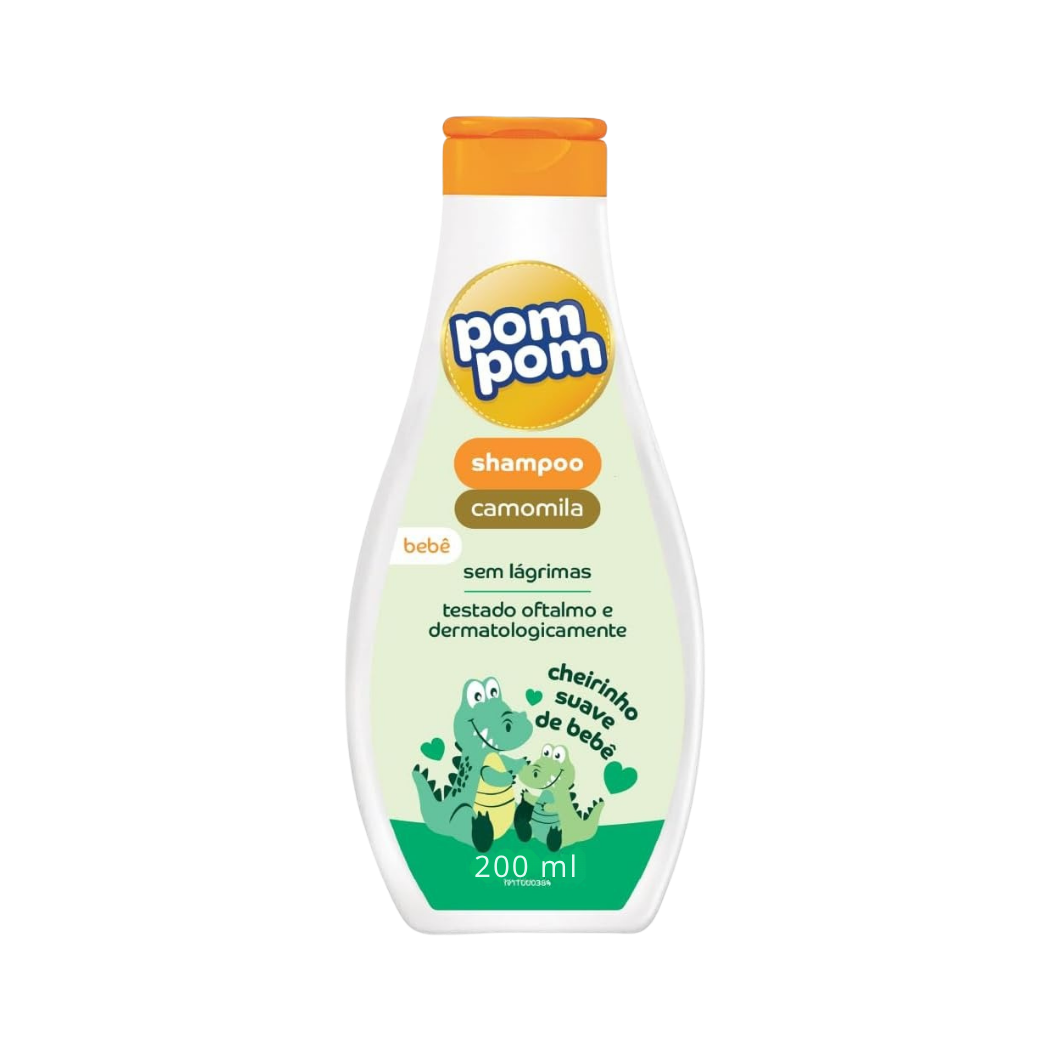 shampoo pompom camomila 200 ml Shampoo Pompom Camomila 200ml - Imagem 1
