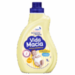 Amaciante de Roupas Vida Macia Hipoalergênico Casa KM 1L