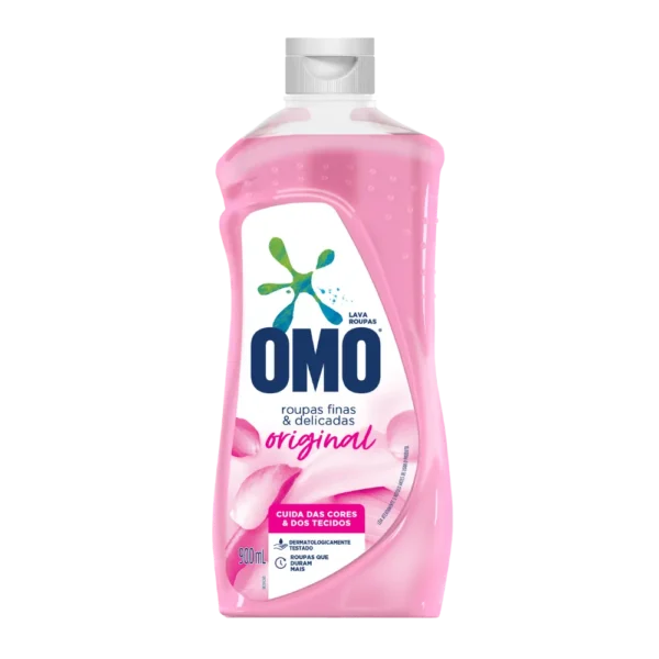 Lava Roupas Líquido Omo Roupas Delicadas 900ml