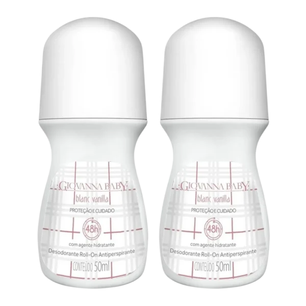 Desodorante Giovanna Baby Blanc Vanilla Roll-on C/2 Und