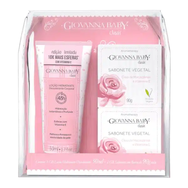 Giovanna Baby Classic Loção Hidratante + Sabonete