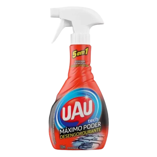 Desengordurante Spray Uau Tech Máximo Poder 500ml