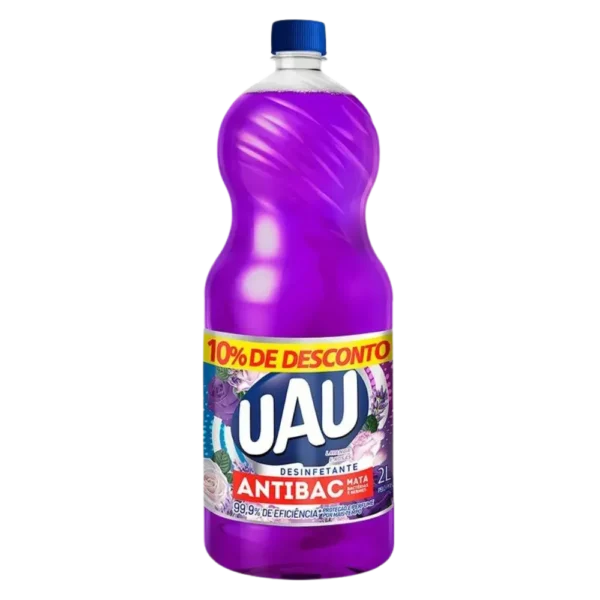 Desinfetante Antibac Uau Lavanda e Rosas 2L