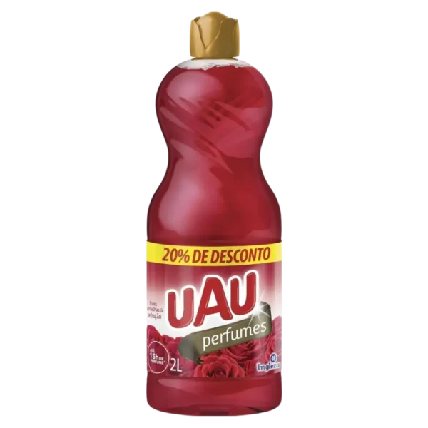 Desinfetante Uau Perfumes Flores Vermelhas 2L