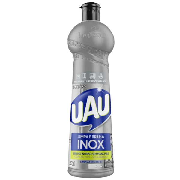 Limpador Multiuso Inox Uau 500ml