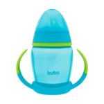 Copo com Alça Removível Bico em Silicone Buba 250ml Azul