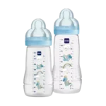 Kit Mamadeira Mam Easy Active Set Azul 330ml+270ml