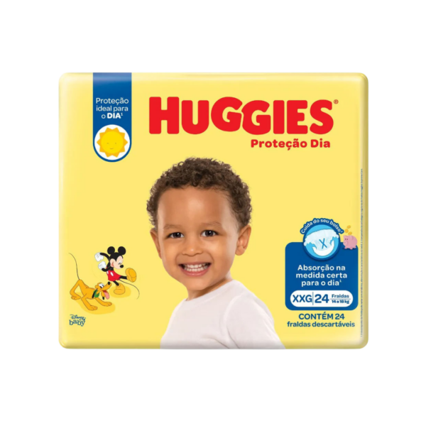Fralda Huggies Proteção Jumbo  Dia