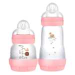 Kit Mamadeira Mam Easy Start Anticólica Rosa 260ml+130ml