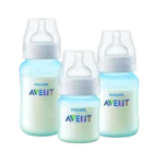 Kit Mamadeiras Philips Avent Anticólica Azul C/3 Unidades