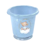 Banheira Sensitive Ofurô Bebê Plasútil Urso Azul 17,2L