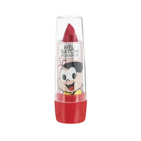 Batom Infantil Turma da Mônica Hipoalergênico Magali Morango