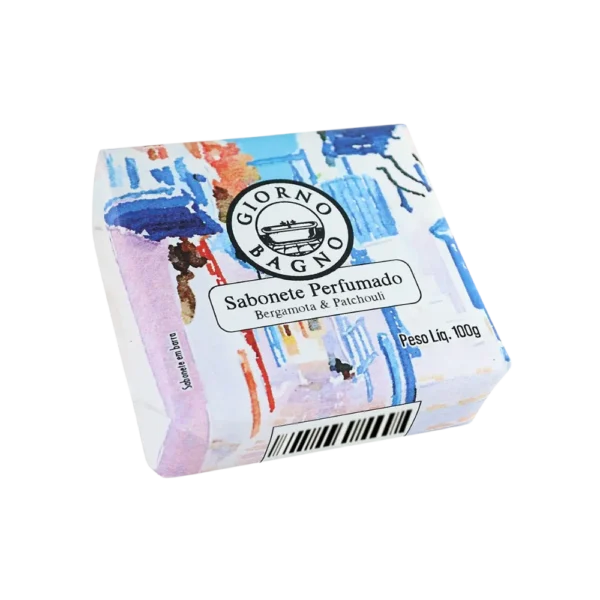 Sabonete Perfumado em Barra Giorno Bagno Bergamota e Patchouli 100g
