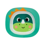 Pratinho Bowl Infantil Bubazoo Dinossauro Buba
