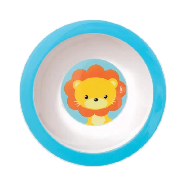Pratinho Bowl Infantil Animal Fun Leão Buba