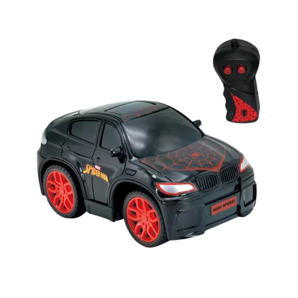 Carrinho de Controle Remoto Homem Aranha High Speed Candide