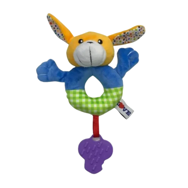 Chocalho com Mordedor Sensorial Love Cachorro 0+ Meses