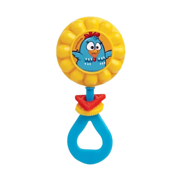 Chocalho Elka Galinha Pintadinha Girassol +3 Meses