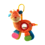 Chocalho com Mordedor Girafa Laranja Love 2+ Meses